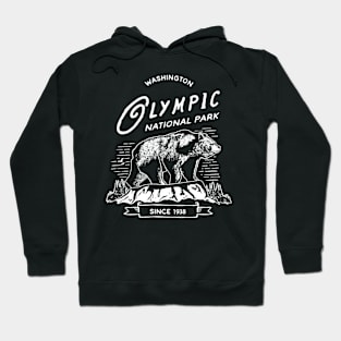 Olympic National Park T Bear Washington Hoodie